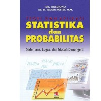 Image of TEORI DAN APLIKASI STATISTIKA DAN PROBABILITAS