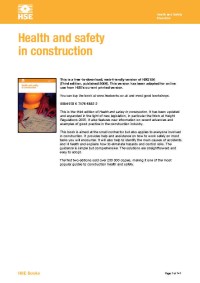 Image of Health and Safety in Construction