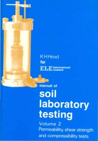 Image of Manual of Soil Laboratoty Testing