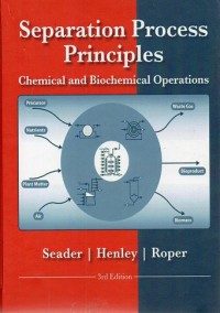 Image of SEPARATION PROCESS PRINCIPLES : Chemical and Biochemical Operations