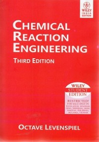 Image of CHEMICAL REACTION ENGINEERING